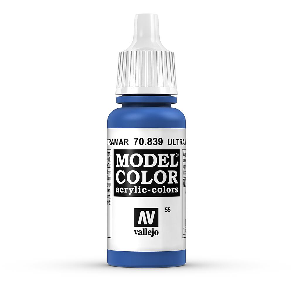 VALLEJO 70839  Bleu outremer, mat, 17 ml 