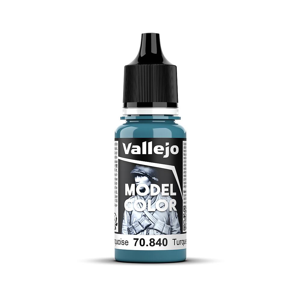 VALLEJO 70840  Bleu turquoise clair, mat, 17 ml 