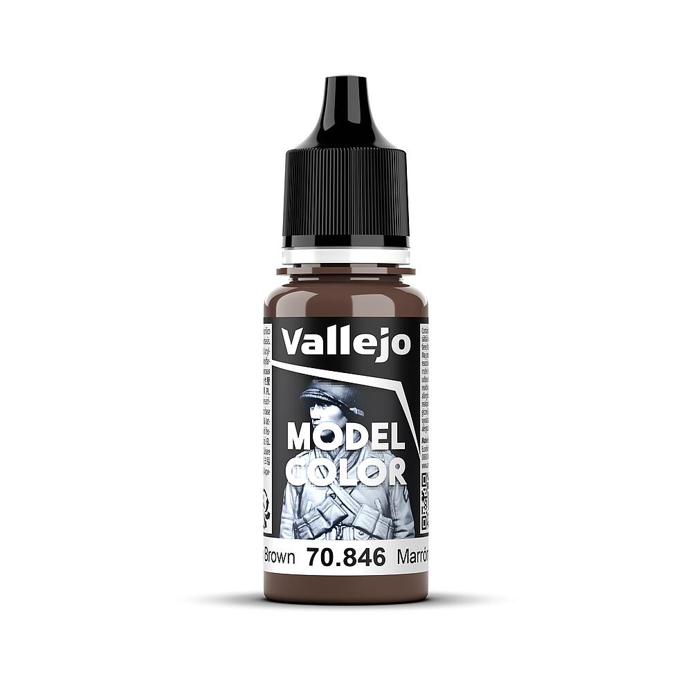VALLEJO 70846  Brun acajou, mat, 17 ml 