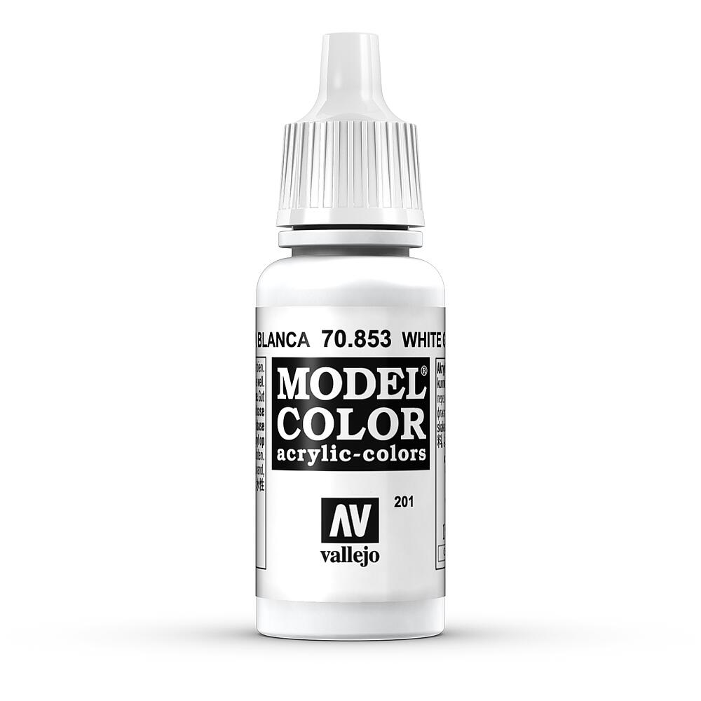 VALLEJO 70853  Lasure, blanc, brillant, 17 ml 