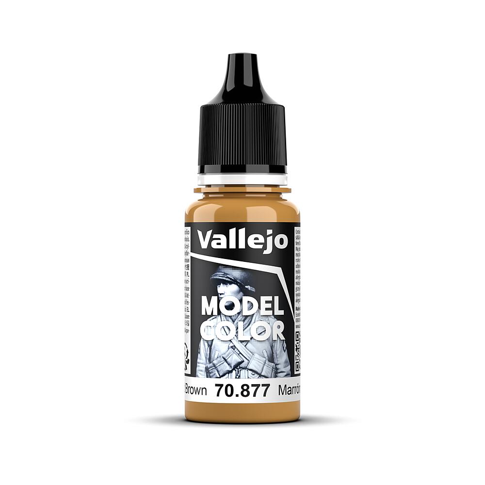 VALLEJO 70877  Brun doré, mat, 17 ml 