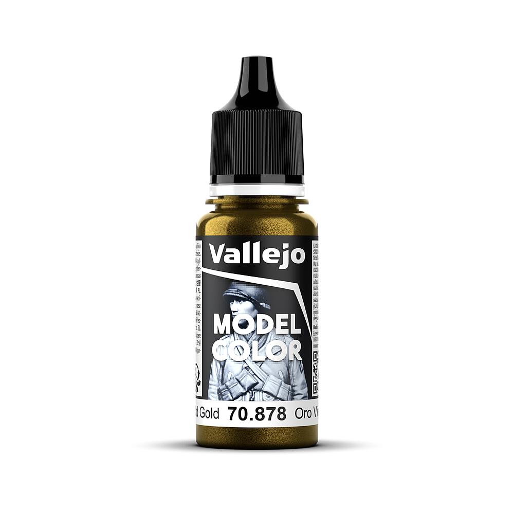 VALLEJO 70878  Vieil or, métallique, 17 ml 