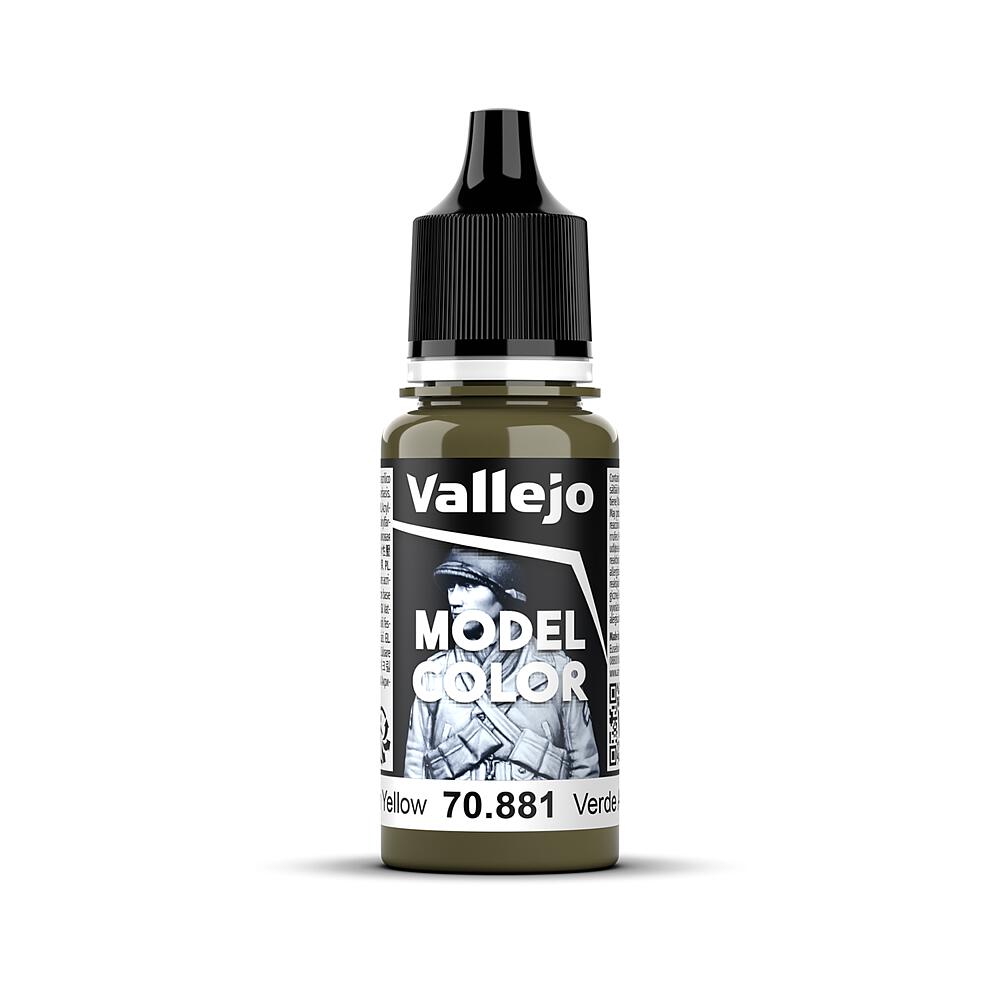 VALLEJO 70881  Vert jaune, mat, 17 ml 