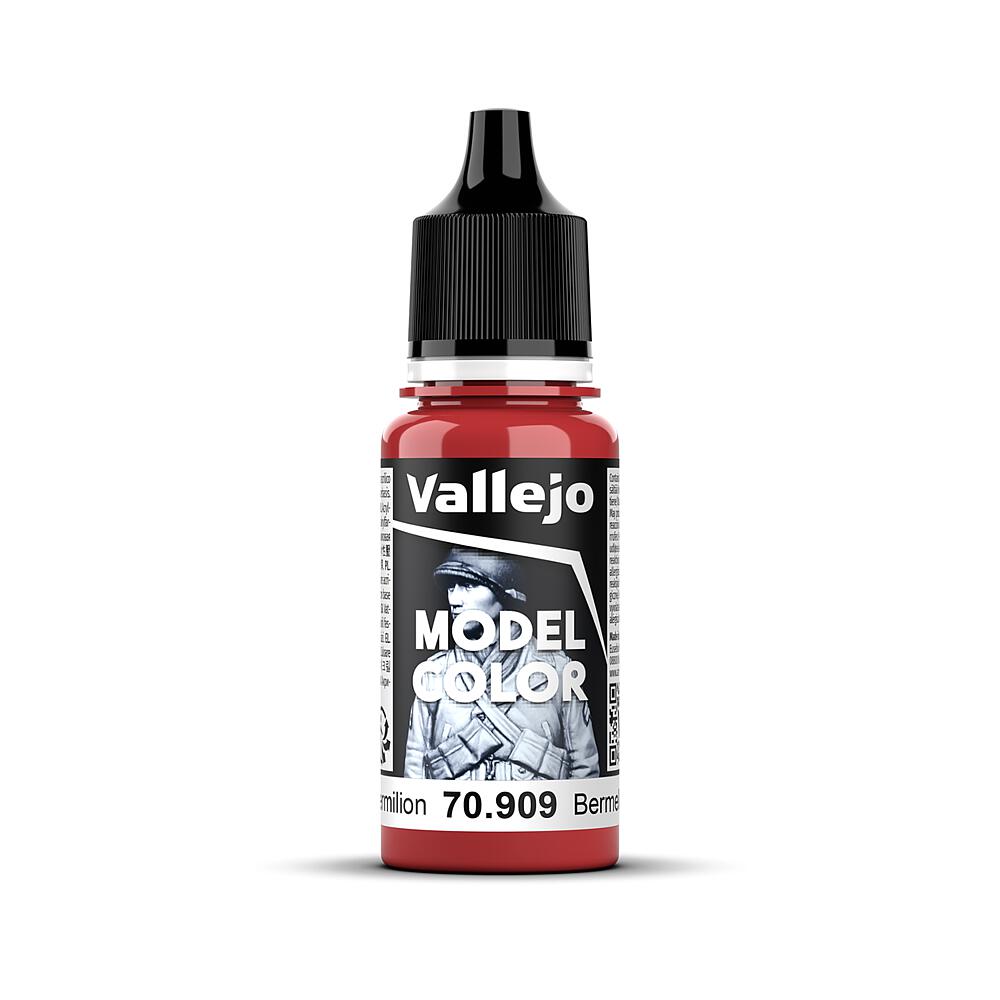 VALLEJO 70909  Rouge trafic, mat, 17 ml 