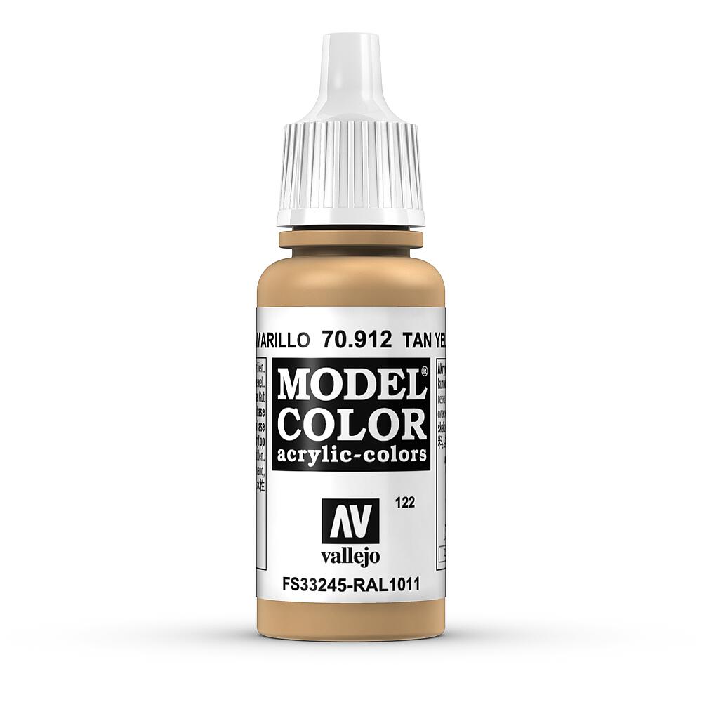 VALLEJO 70912  Jaune brun, mat, 17 ml 