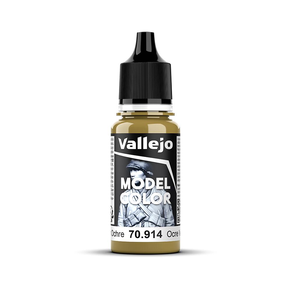[VALLEJO 70914  ] VALLEJO 70914  Ocre vert, mat, 17 ml 