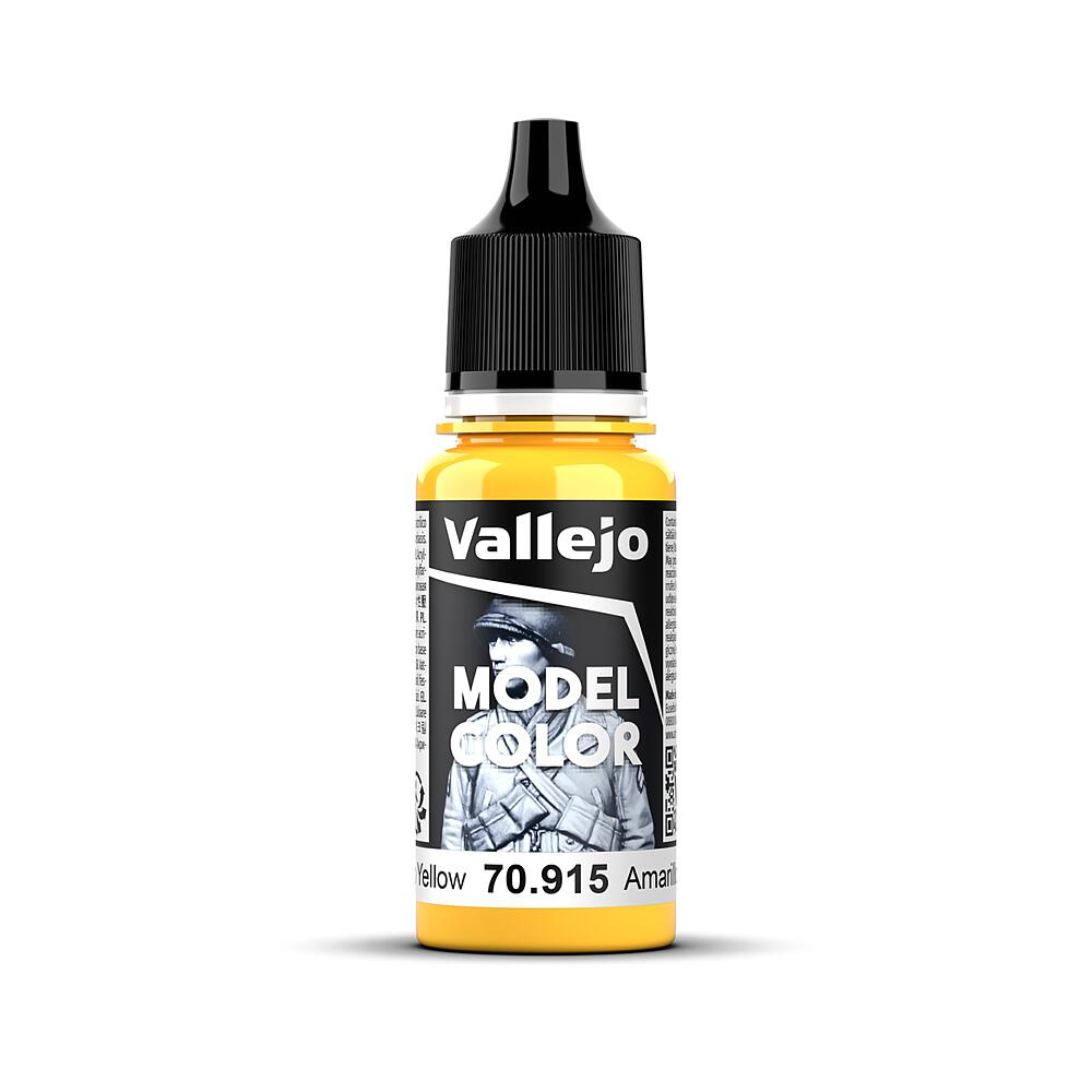 VALLEJO 70915  Jaune plein, mat, 17 ml 