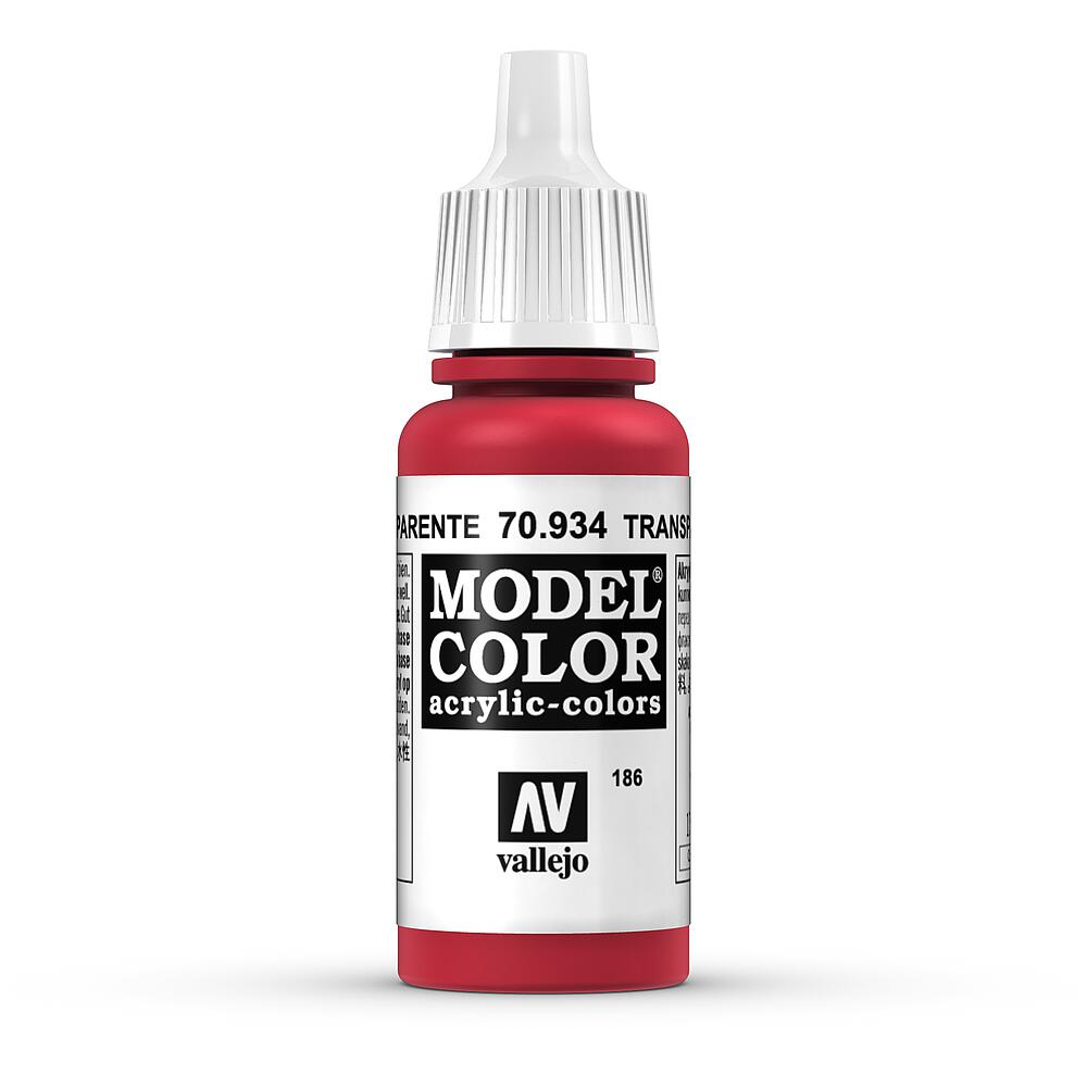 VALLEJO 70934  Rouge, transparent, 17 ml 