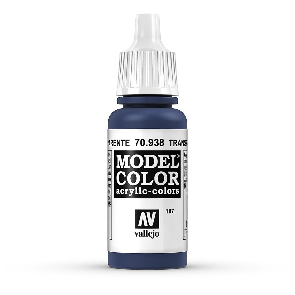 VALLEJO 70938  Bleu, transparent, 17 ml 