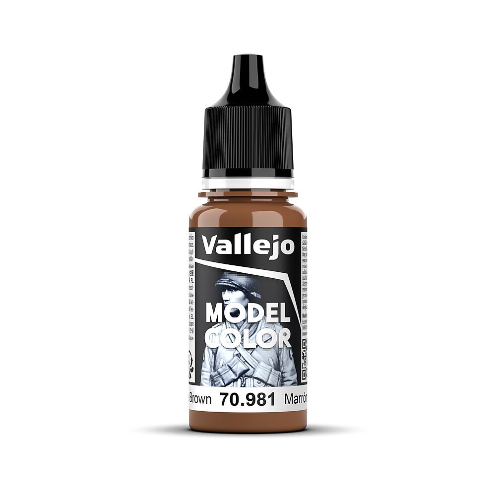 VALLEJO 70981  Brun orange, mat, 17 ml 