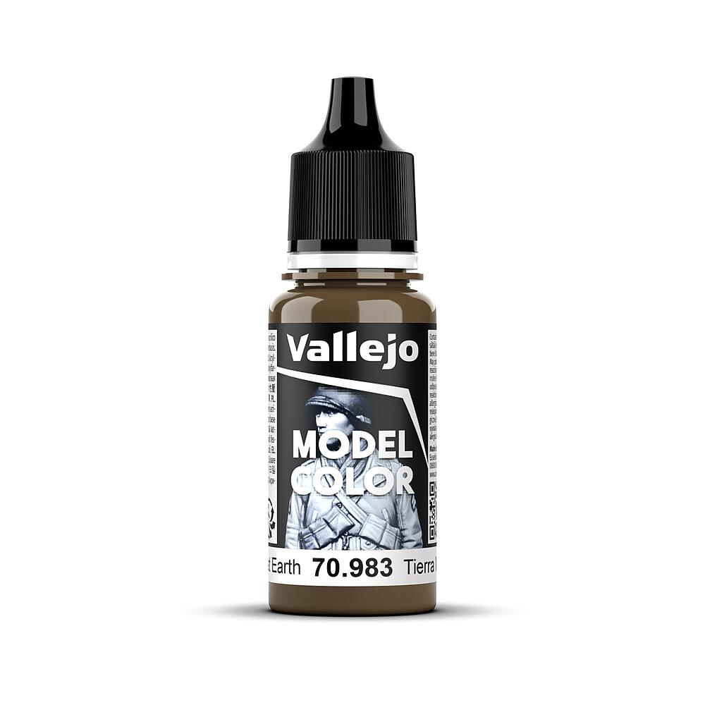 VALLEJO 70983  Brun terra, clair, mat, 17 ml 
