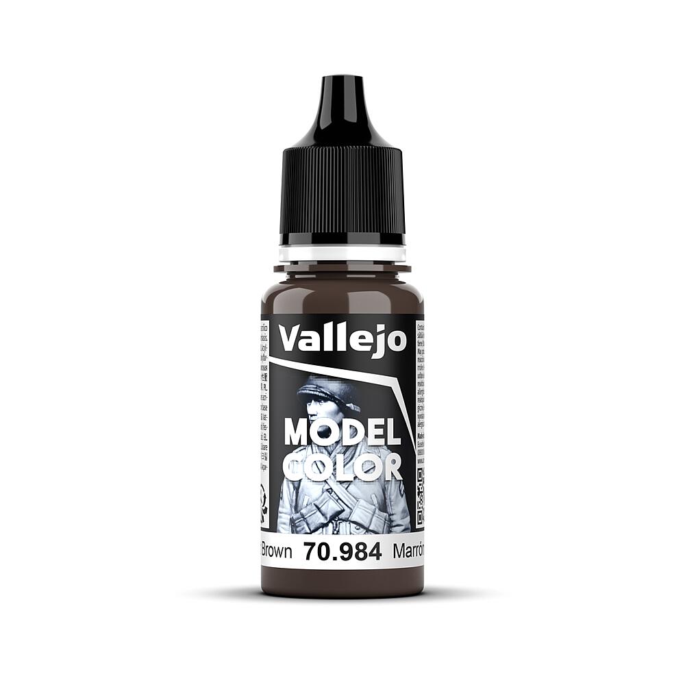 VALLEJO 70984  Brun terra, foncé, mat, 17 ml 