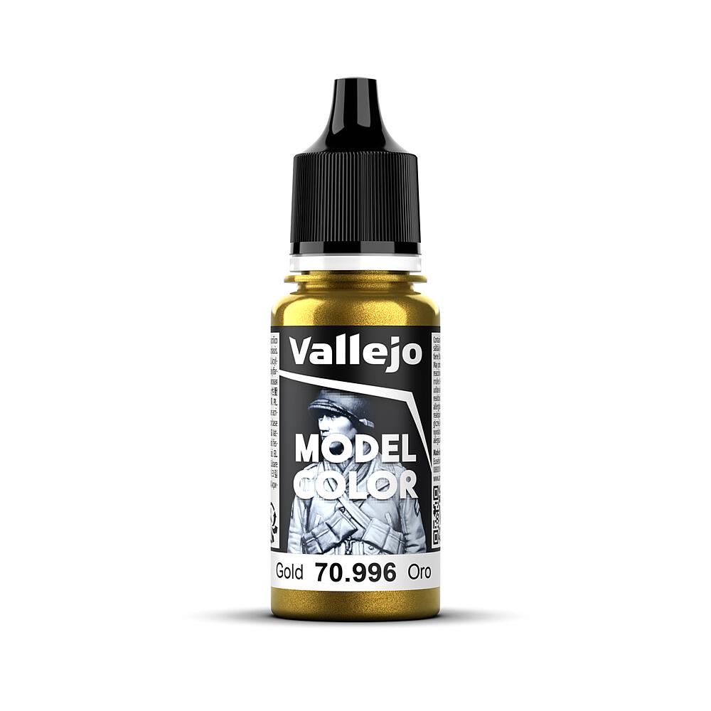 VALLEJO 70996  Or, métallique, 17 ml 