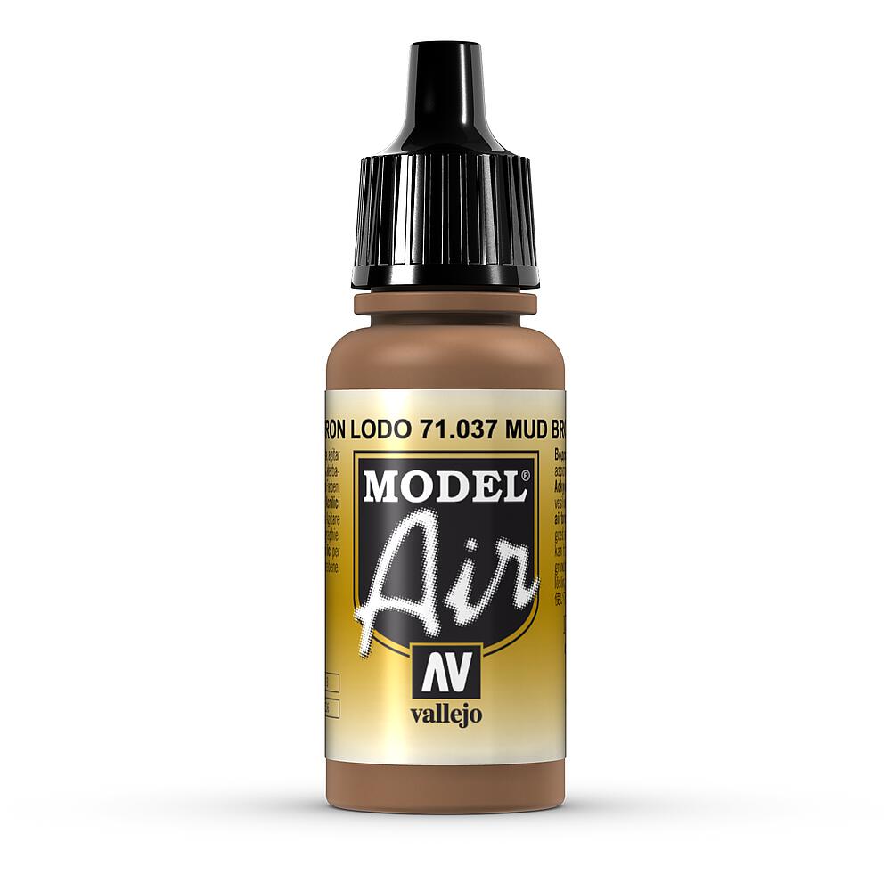 VALLEJO 71037  Brun boue, 17 ml 