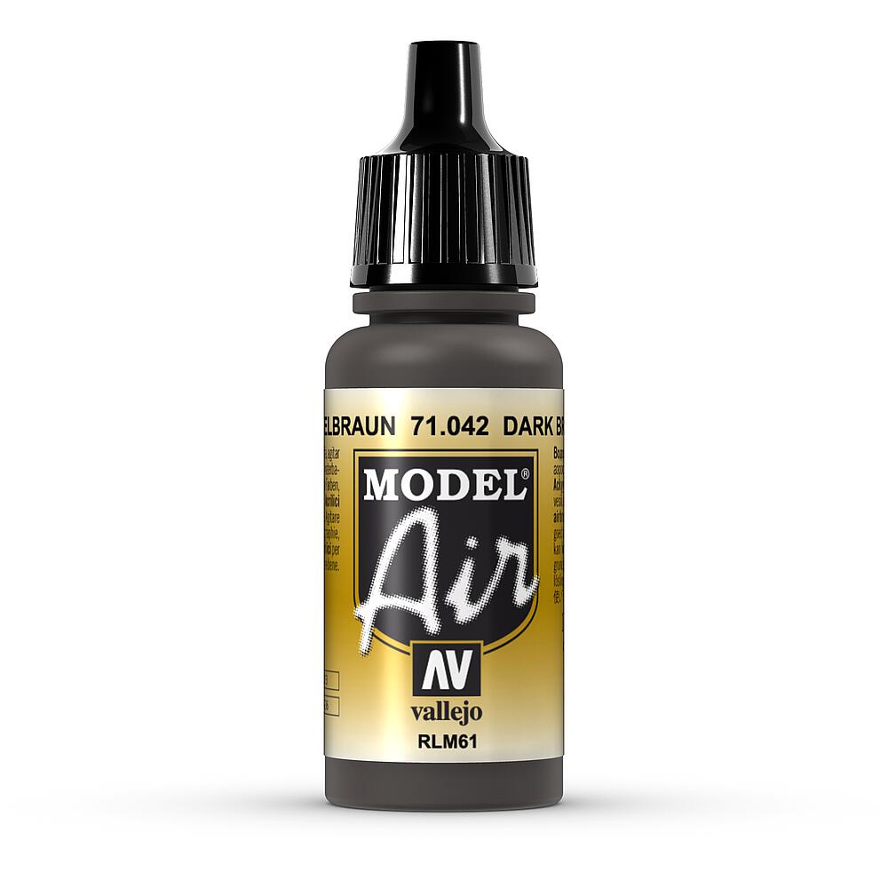 VALLEJO 71042  Brun foncé, RLM 61, 17 ml 