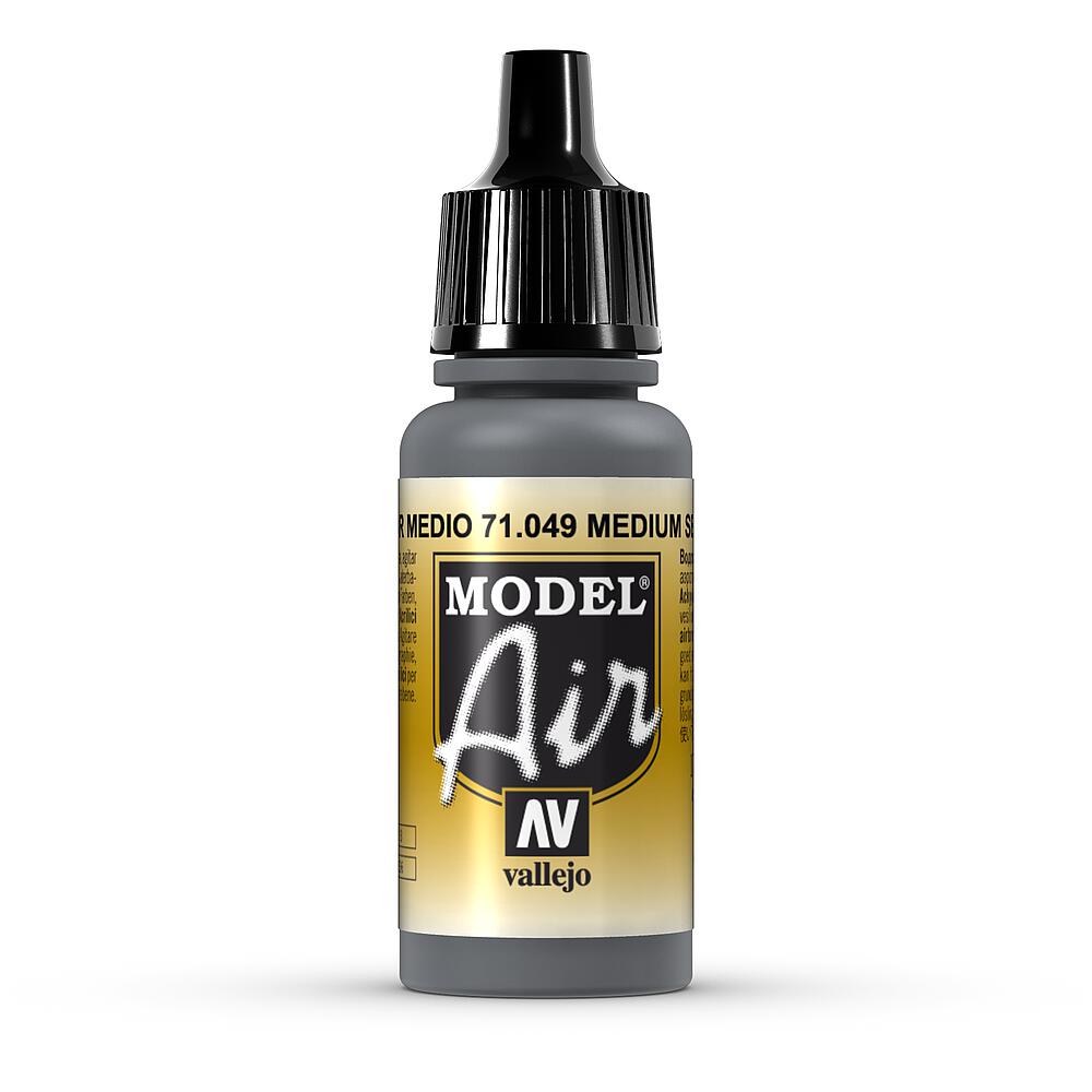 VALLEJO 71049  Gris lac, moyen, 17 ml 