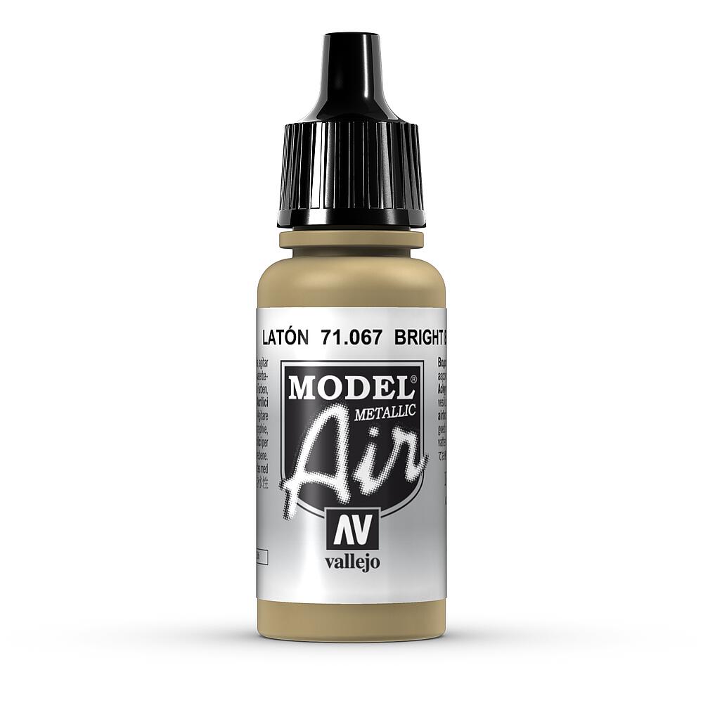 VALLEJO 71067  Laiton clair métallisé, 17 ml 