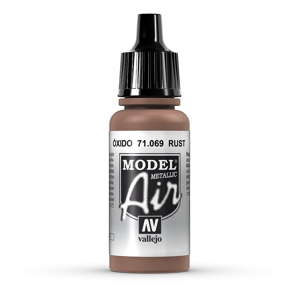 VALLEJO 71069  Rouille, métallique, 17 ml 