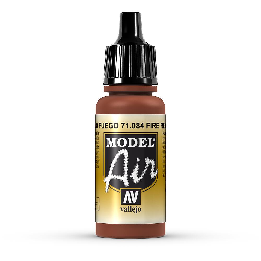 VALLEJO 71084  Rouge feu, 17 ml 