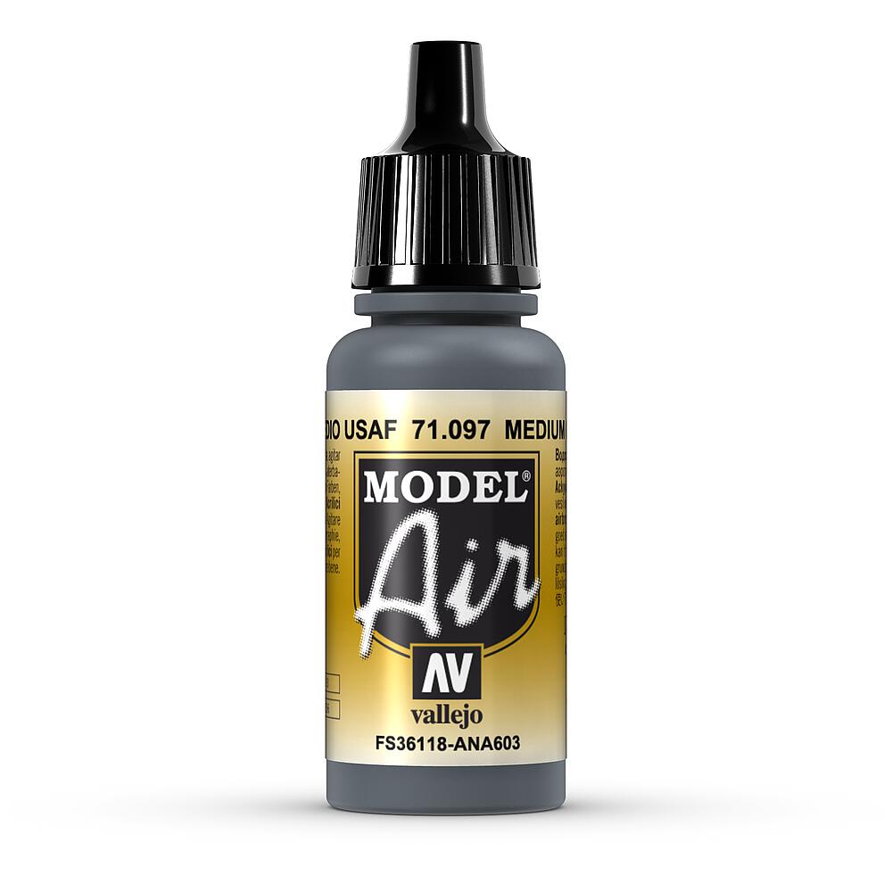 VALLEJO 71097  Gris moyen Gunship, 17 ml 