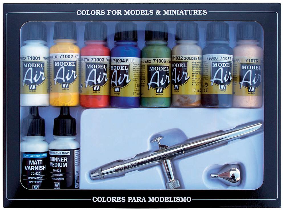 VALLEJO 71167  Set de couleurs Basis I 