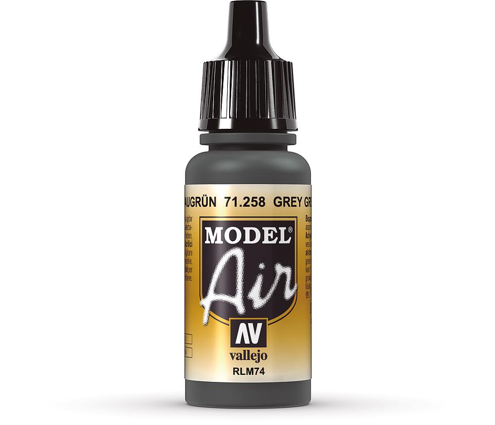 VALLEJO 71258  Vert gris, RLM 74, 17 ml 