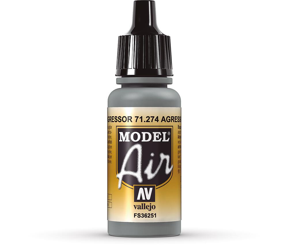 VALLEJO 71274  Gris Agressor, 17 ml 