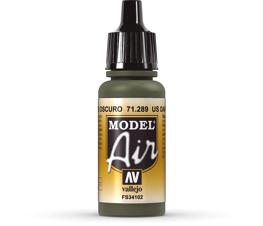 VALLEJO 71289  Vert foncé, US, 17 ml 