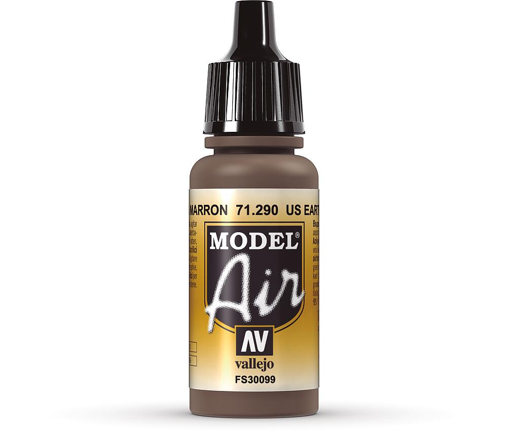 VALLEJO 71290  Marron terre, US, 17 ml 