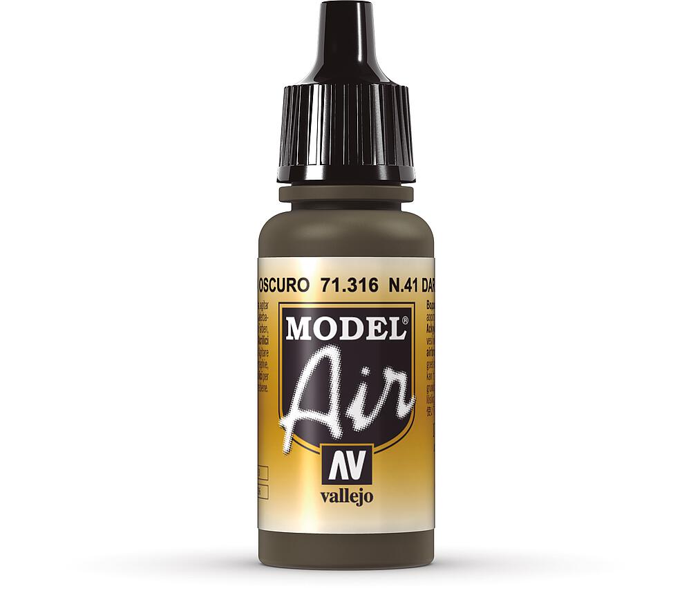 VALLEJO 71316  Gris olive foncé, N.41, 17 ml 