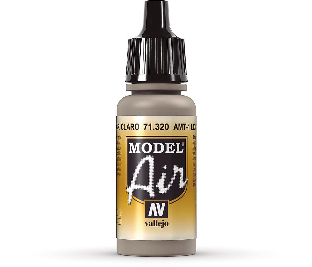 VALLEJO 71320  Brun grisâtre clair, AMT-1, 17 ml 