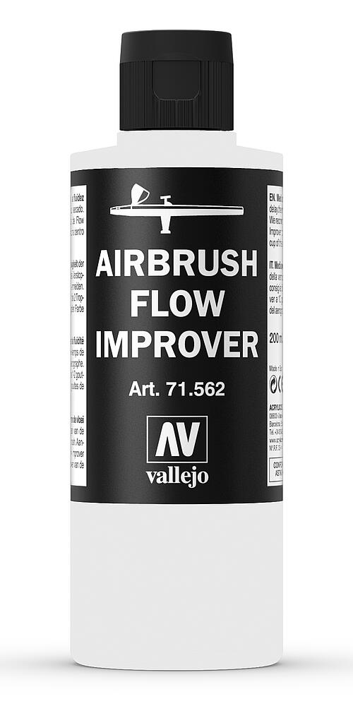 [VALLEJO 71562  ] VALLEJO 71562  Améliorant de fluidité pour aérographe, 200 ml 