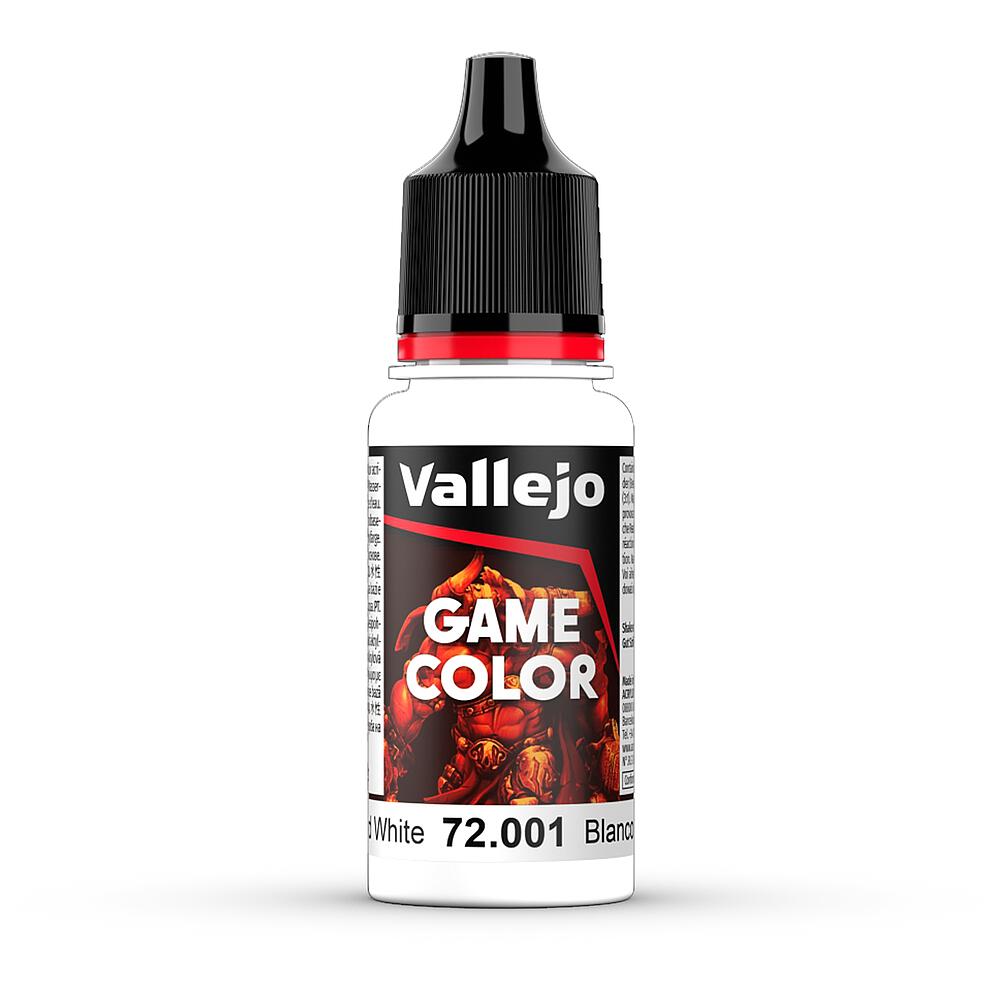 VALLEJO 72001  Blanc mort, 17 ml 