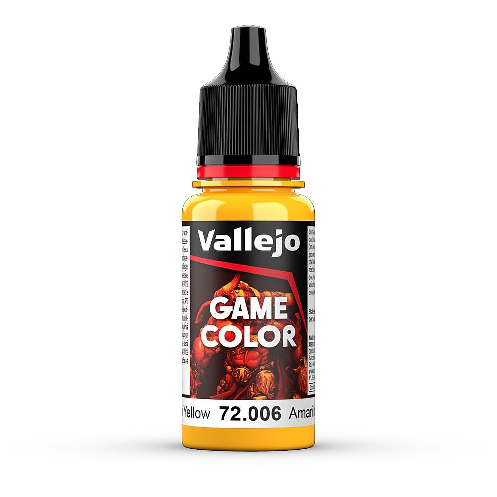 VALLEJO 72006  Jaune soleil, 17 ml 
