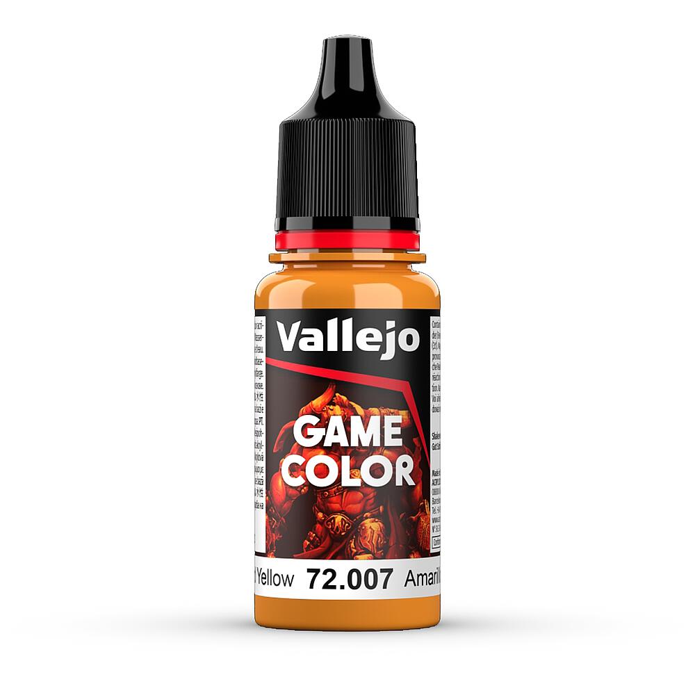 VALLEJO 72007  Jaune d'or, 17 ml 