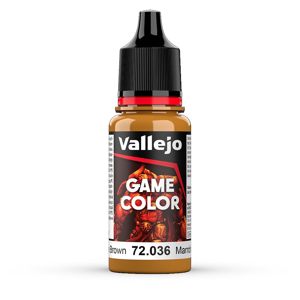 VALLEJO 72036  Fleshtone couleur bronze, 17 ml 