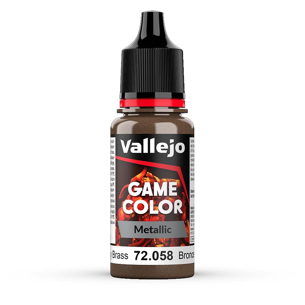 VALLEJO 72058  Laiton cuivré, 17 ml 
