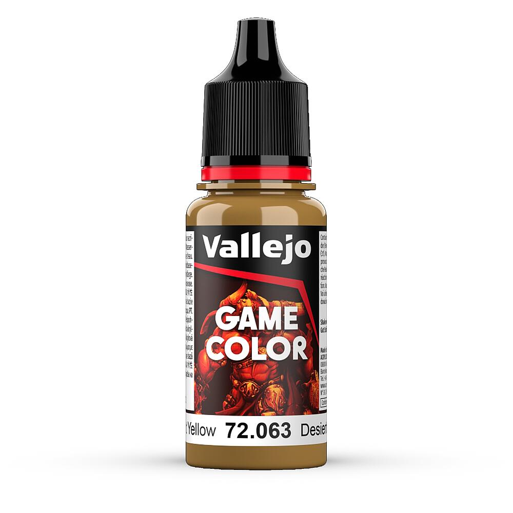 VALLEJO 72063  Jaune désert, 17 ml 