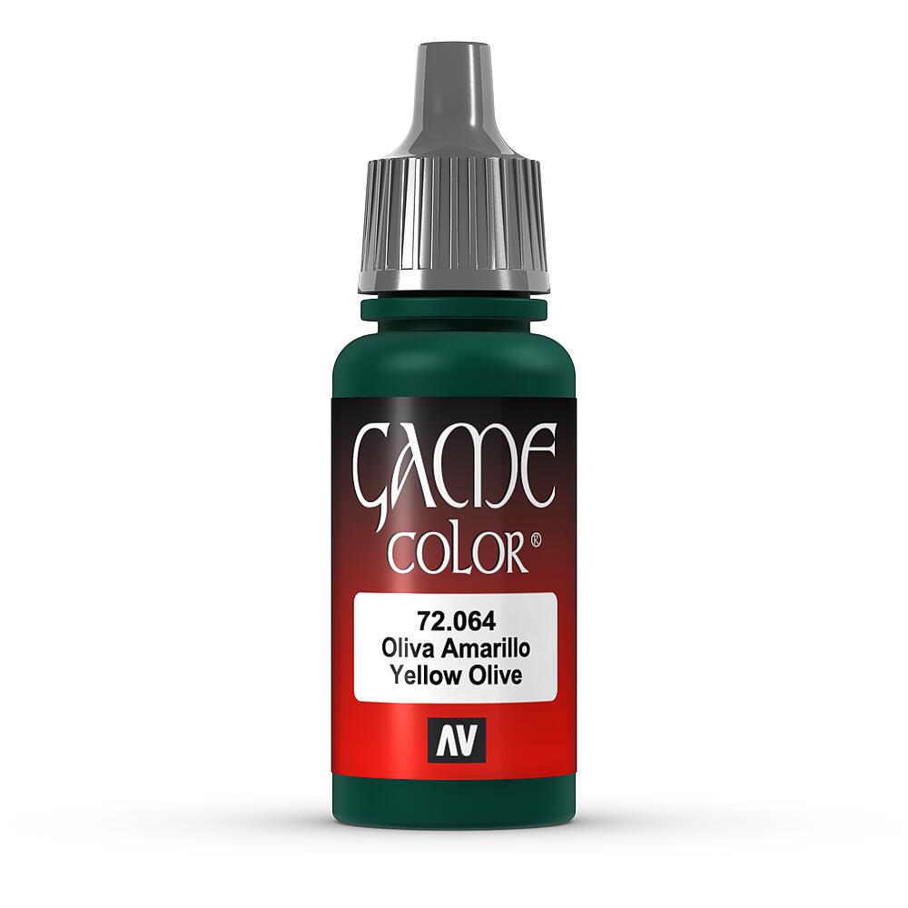 VALLEJO 72064  Yellow Olive, 17 ml 