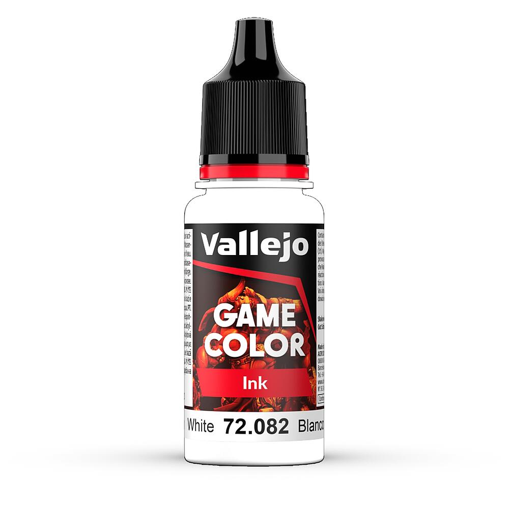 VALLEJO 72082  Encre blanche, 18 ml 