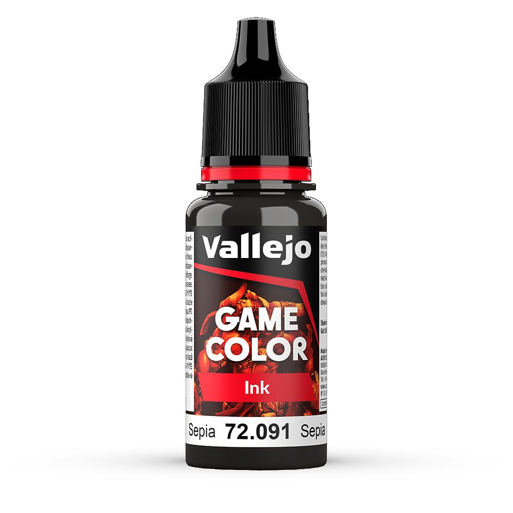VALLEJO 72091  Encre sépia, 17 ml 