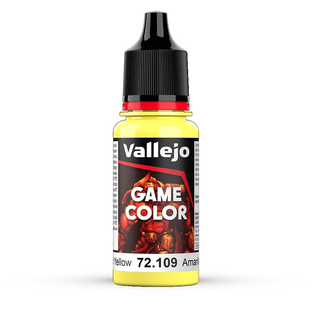 VALLEJO 72109  Jaune toxique, 18 ml 