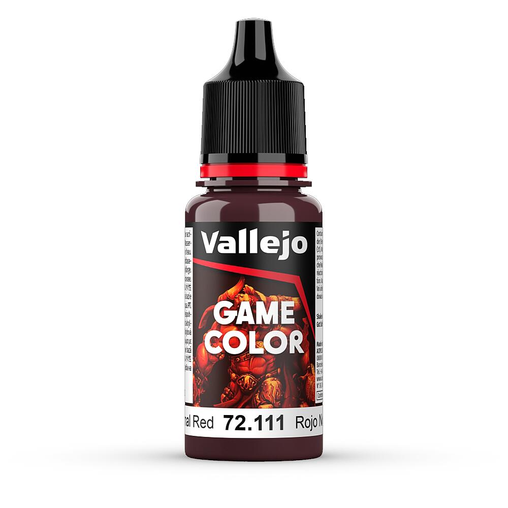 VALLEJO 72111  Rouge nuit, 18 ml 
