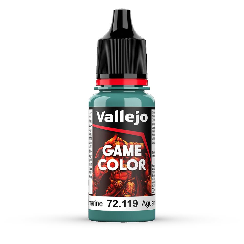 VALLEJO 72119  Aigue-marine, 18 ml 