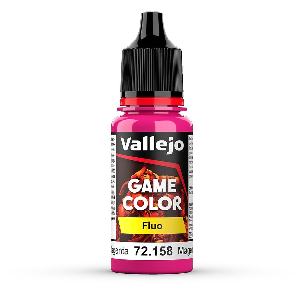 VALLEJO 72158  Magenta fluorescent, 18 ml 
