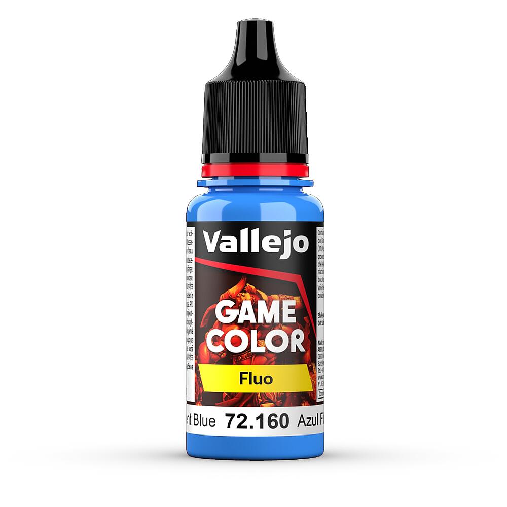 VALLEJO 72160  Bleu fluorescent, 18 ml 