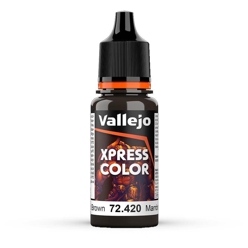 VALLEJO 72420  Marron terre de bruyère, 18 ml 