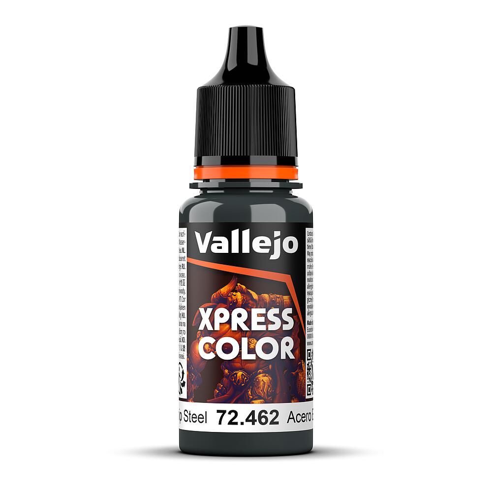 [VALLEJO 72462  ] VALLEJO 72462  Acier pour vaisseau spatial, 18 ml 