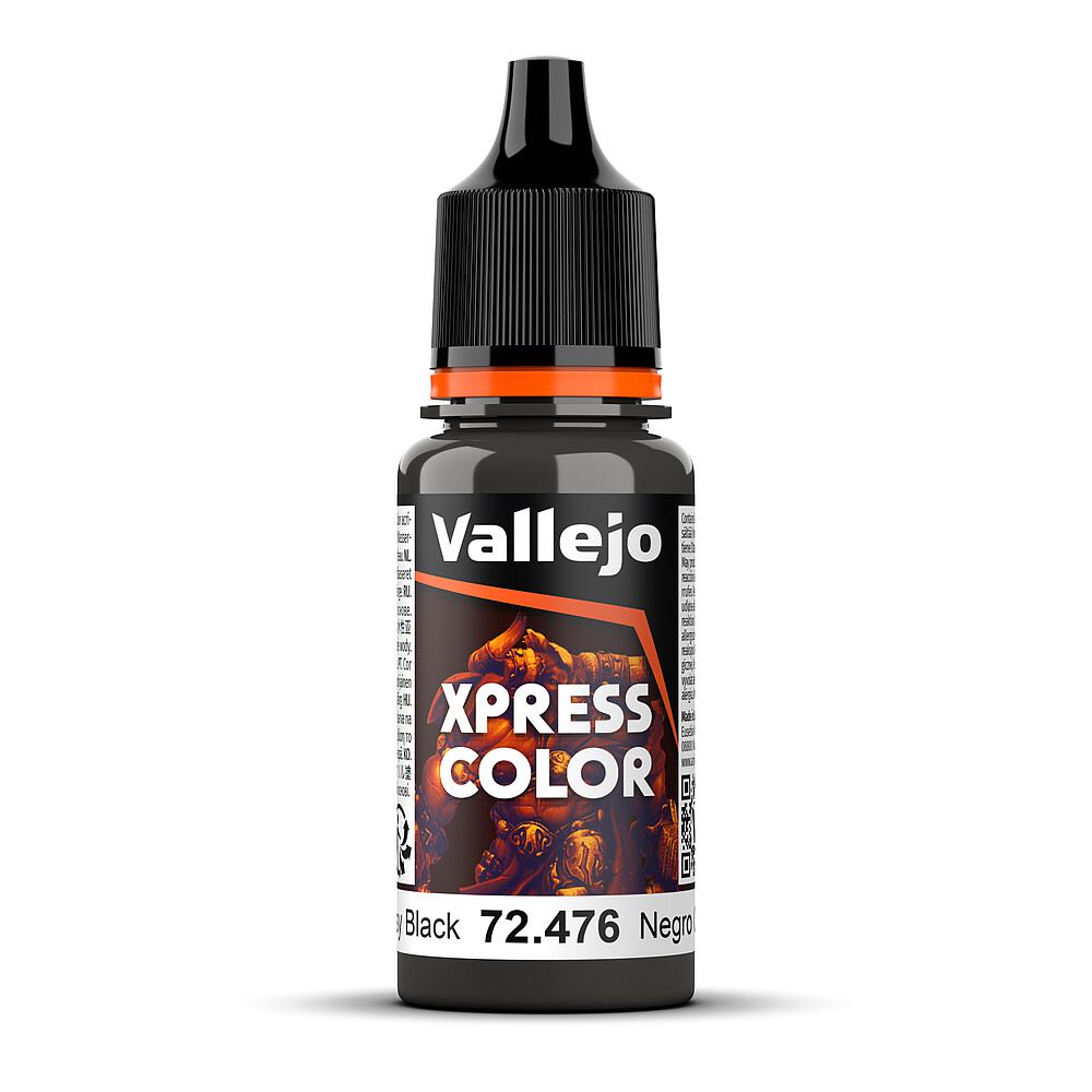 VALLEJO 72476  Noir gras, 18 ml 