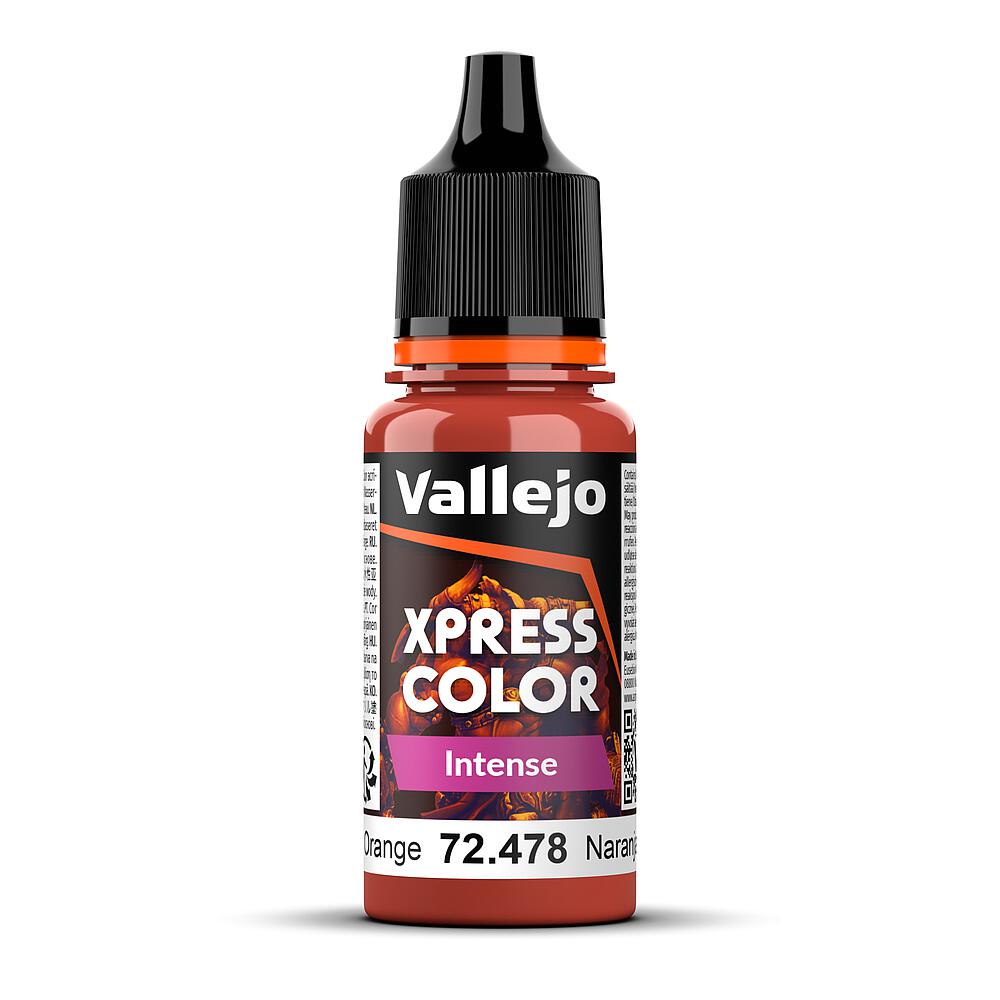 VALLEJO 72478  Phénix-Orange Intense, 18 ml 